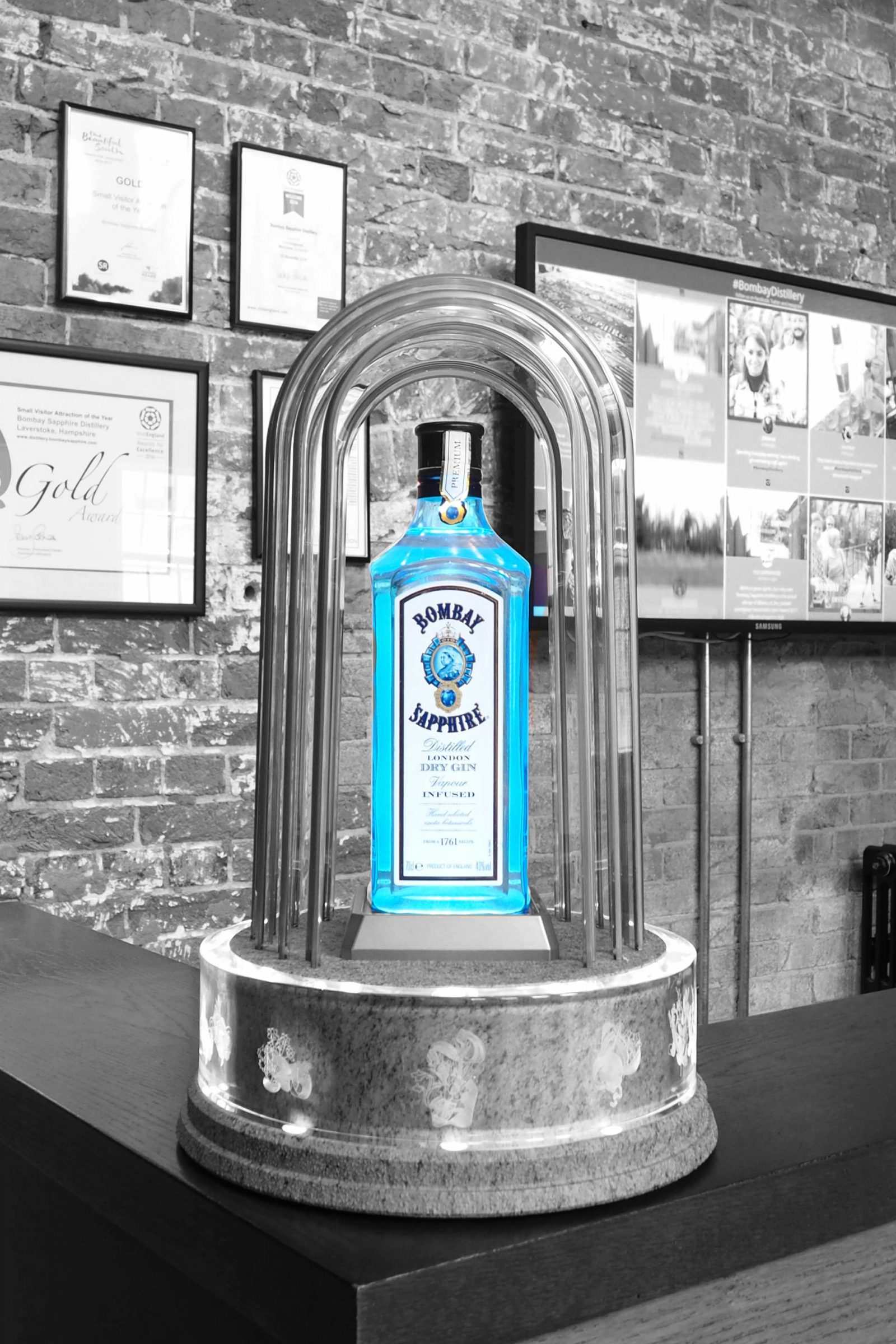 Glasshouses of Bombay Sapphire